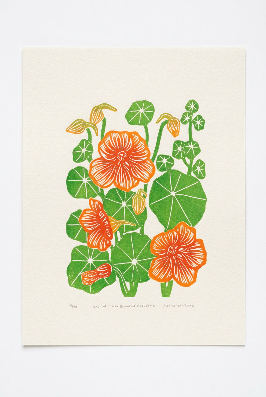Alex Lines Art - 9x12 Prints