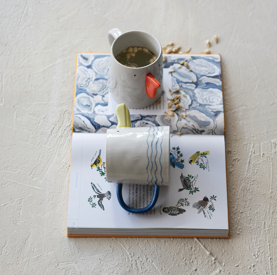 Stoneware Sea Bird Mug