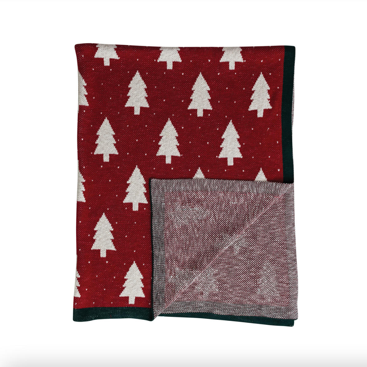 Tree Love Knit Throw Blanket