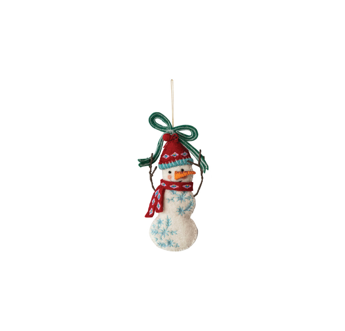 Holiday Friend Felt Ornament – 3 Styles