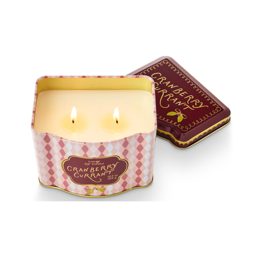 Cranberry Currant Printed Tin