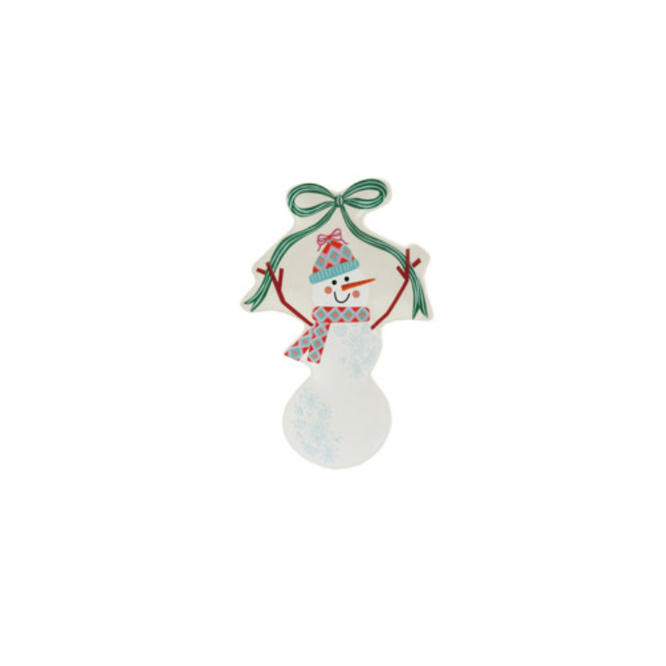 Snowman Dish