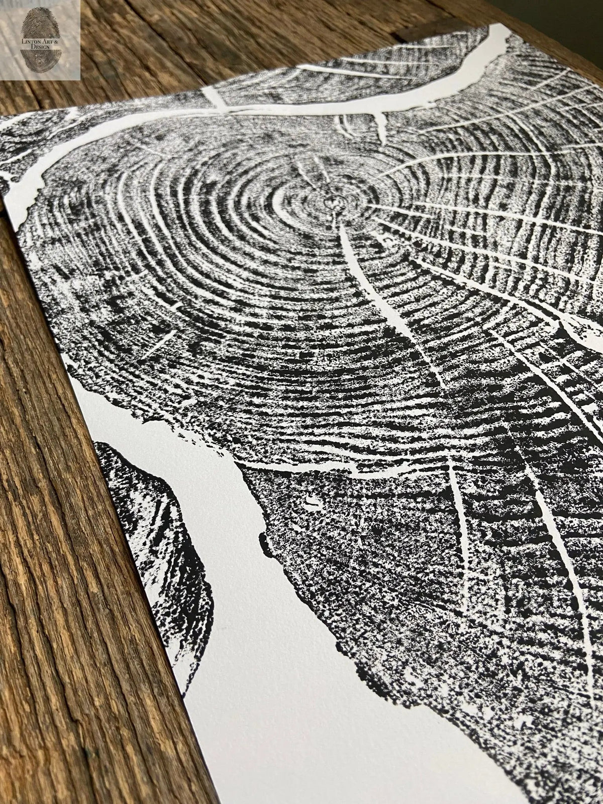 Sugar Maple, Cropped, Limited Edition 12x16 inches. Hand pressed and signed.