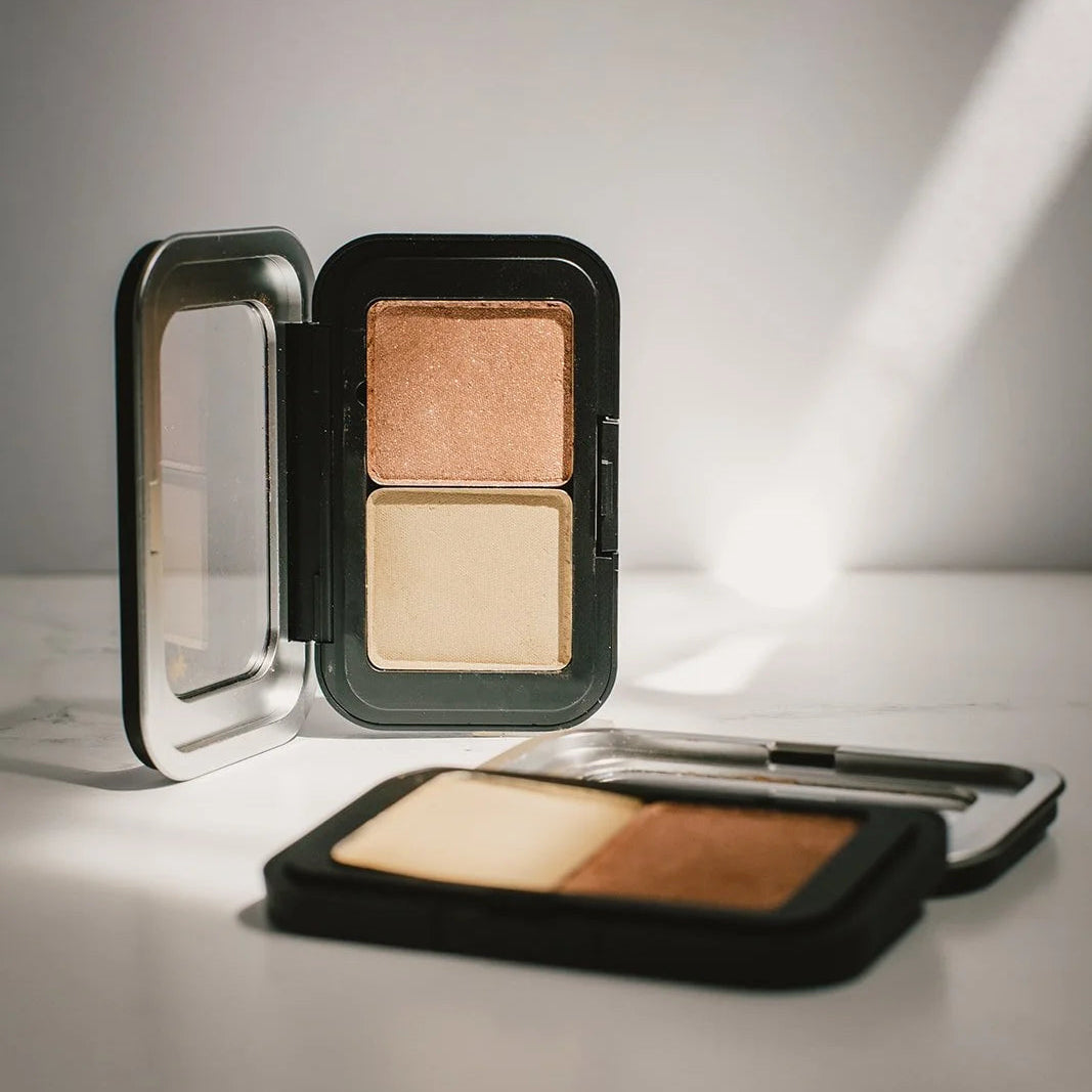 Satin Eyeshadow Powder Duo
