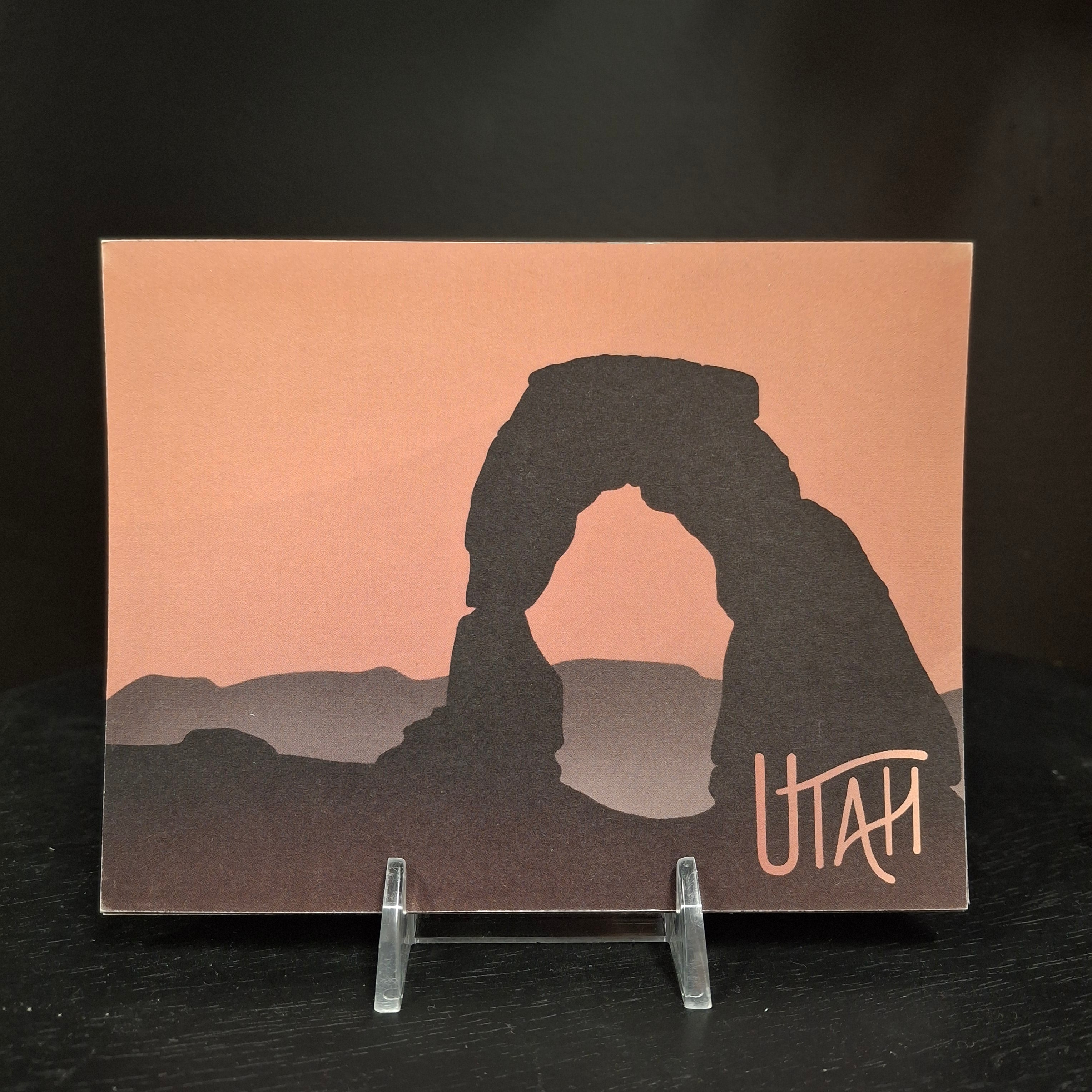Red Rock Utah Postcard