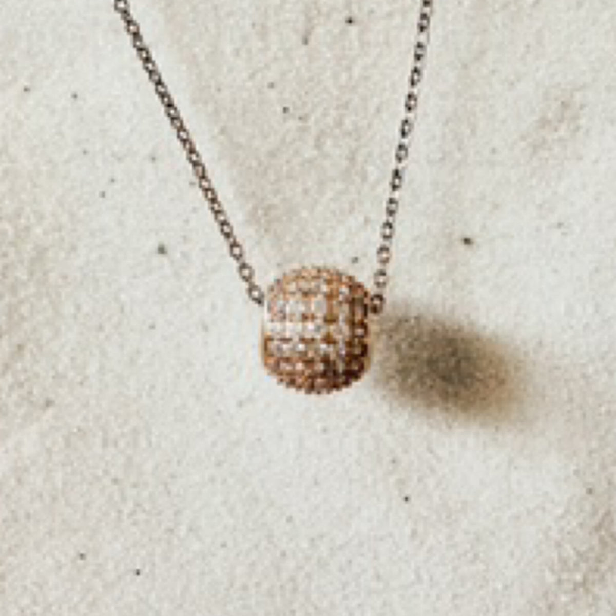 Disco Bead Necklace