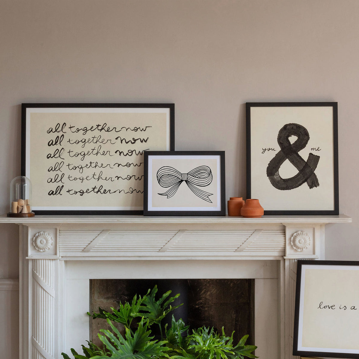 You & Me Fine Art Print Unframed