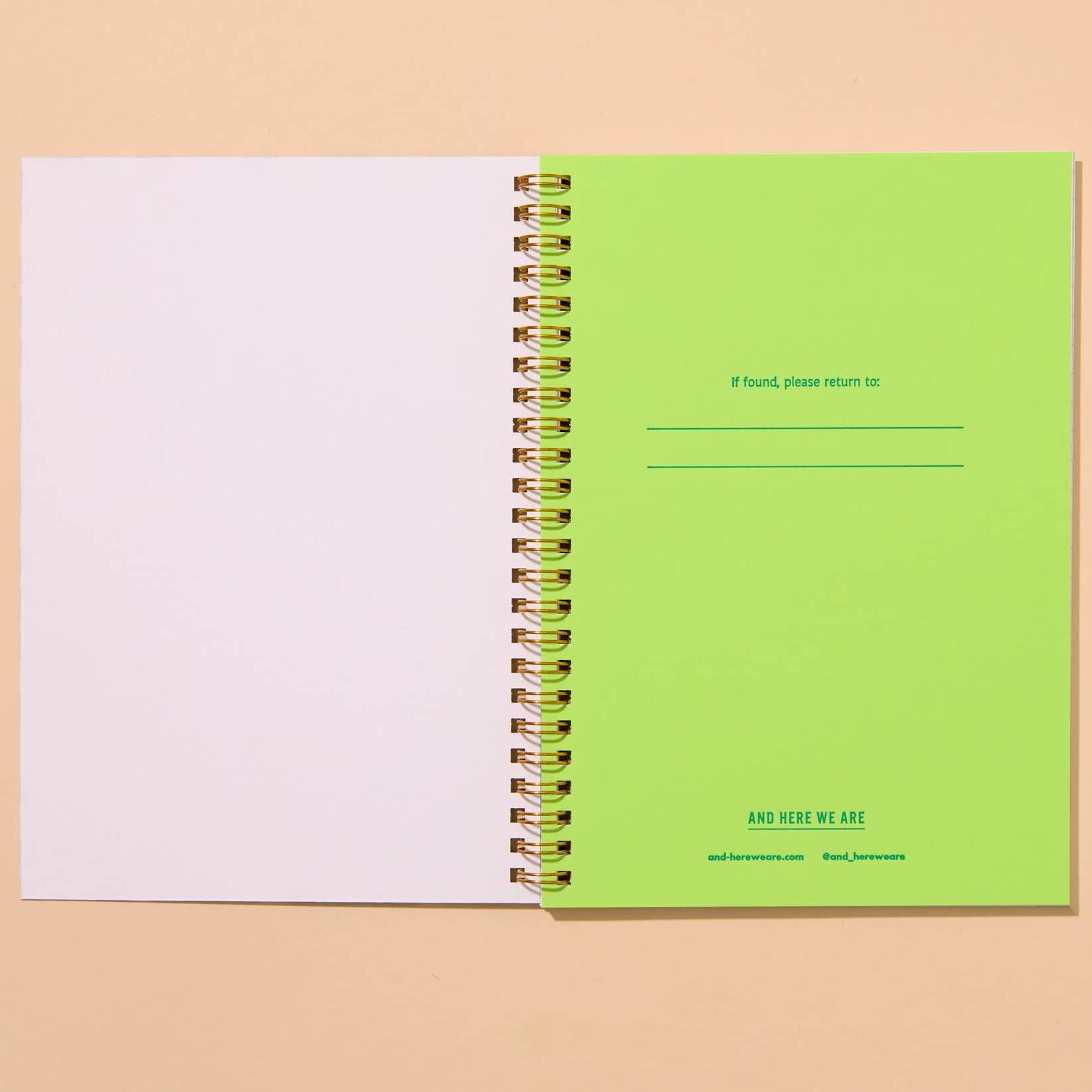 Tomato Garden Letterpress A5 Spiral Notebook