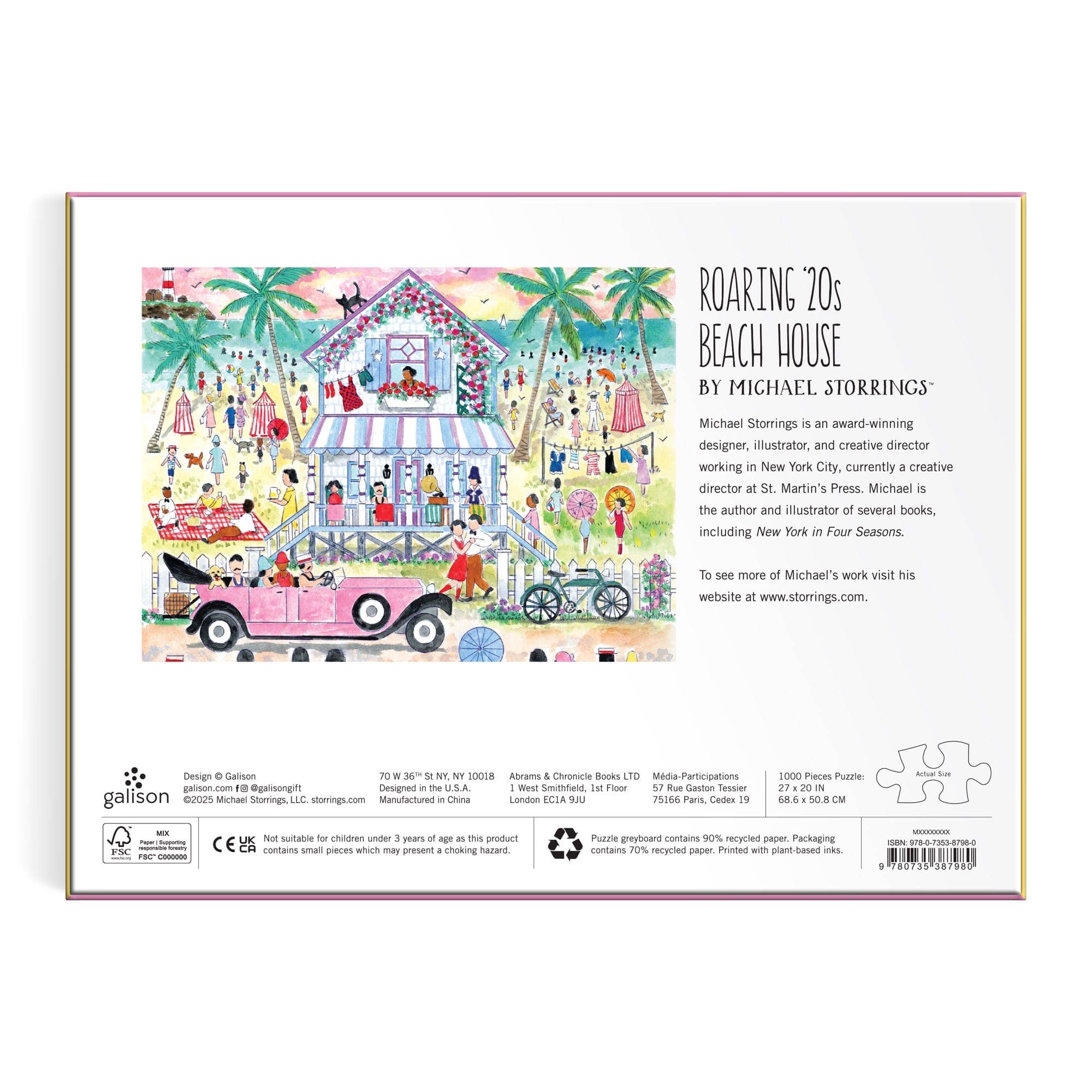 Roaring 20s Beach House Puzzle
