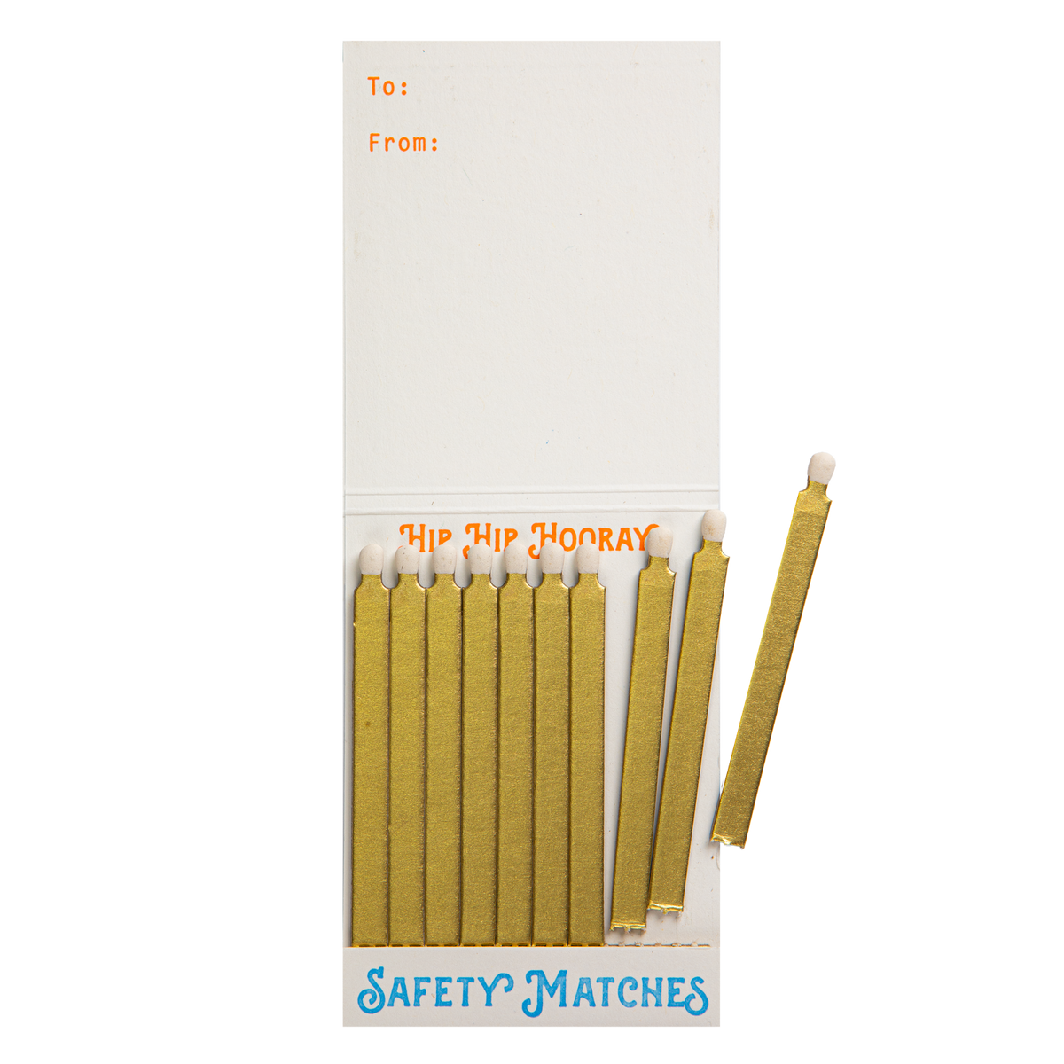 Hip Hip Hooray Matchbook