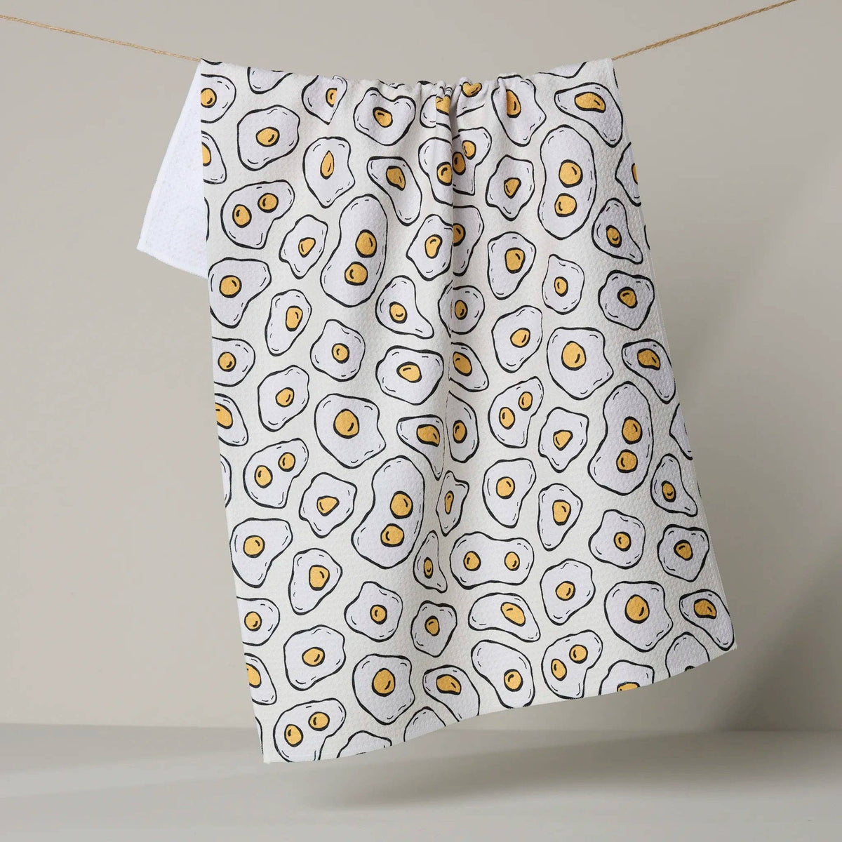 Sunny Side Eggs Tea Towel