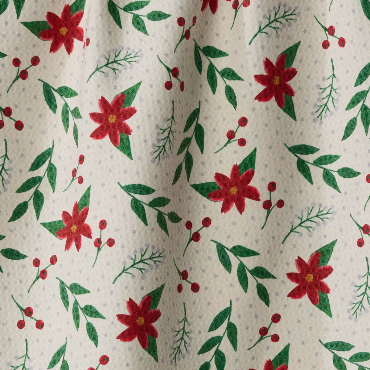 Winter Bloom Luxe Kitchen Towel