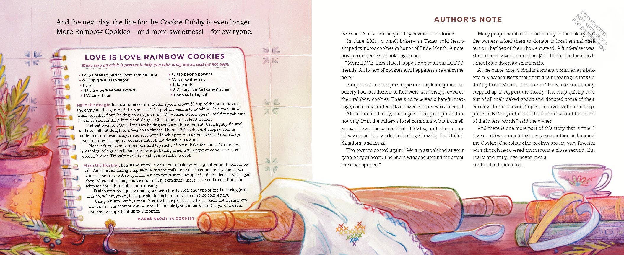 Rainbow Cookies