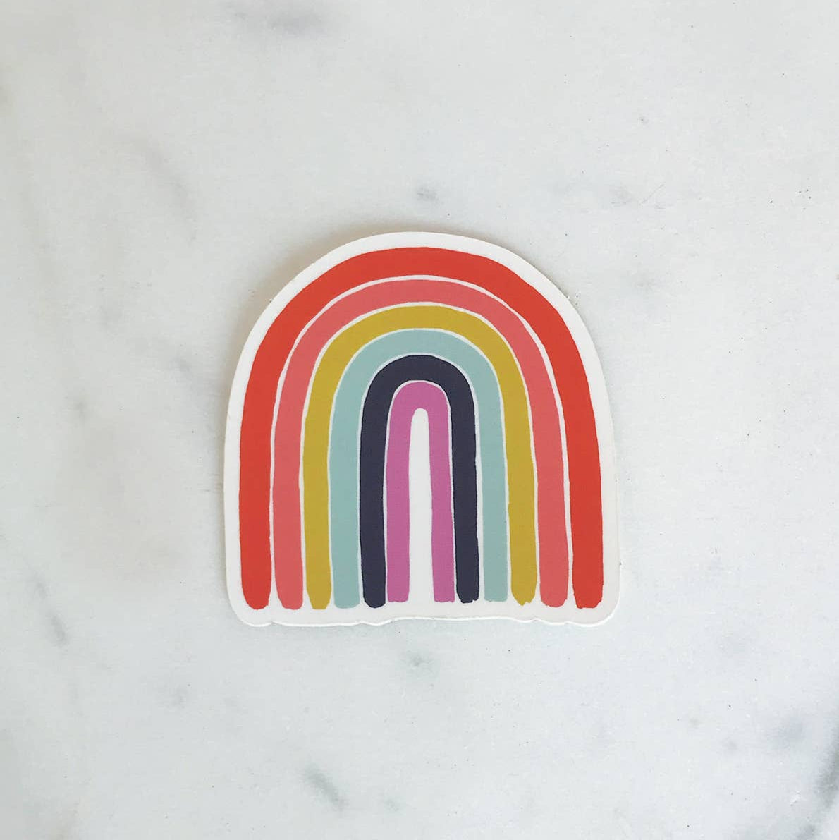 Use our colorful stickers to dress up your notebooks, water bottles, locker, planner, wrapped presents–the sky’s the limit! Our die cut stickers are printed on matte-coated, water-resistant paper stock for maximum longevity.
• Single Die-CutSticker
• 3" At Widest Point