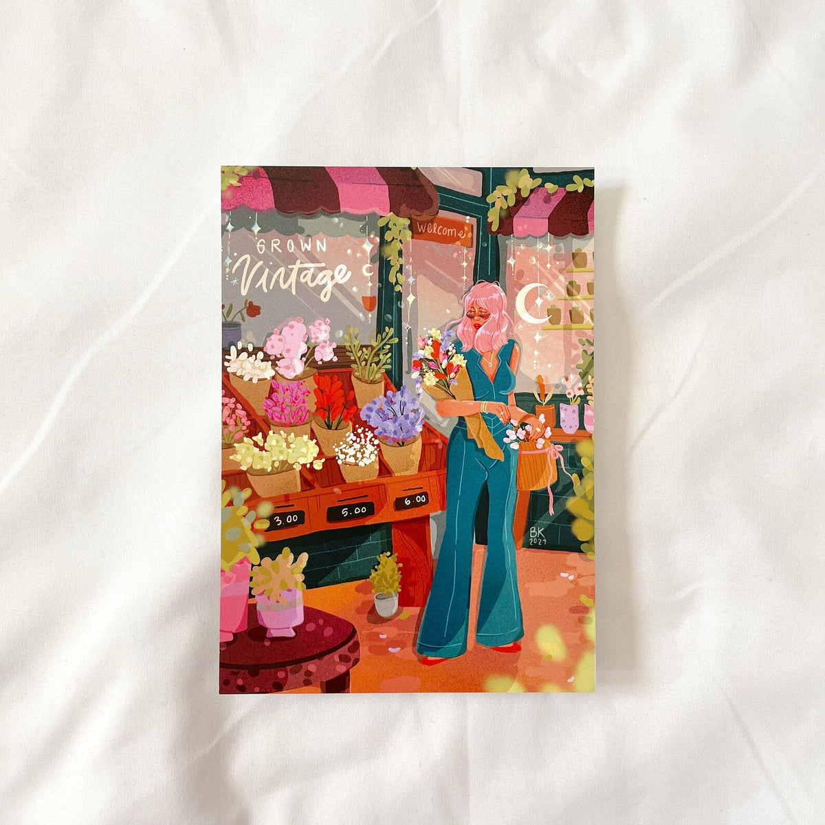 Flower Market Print