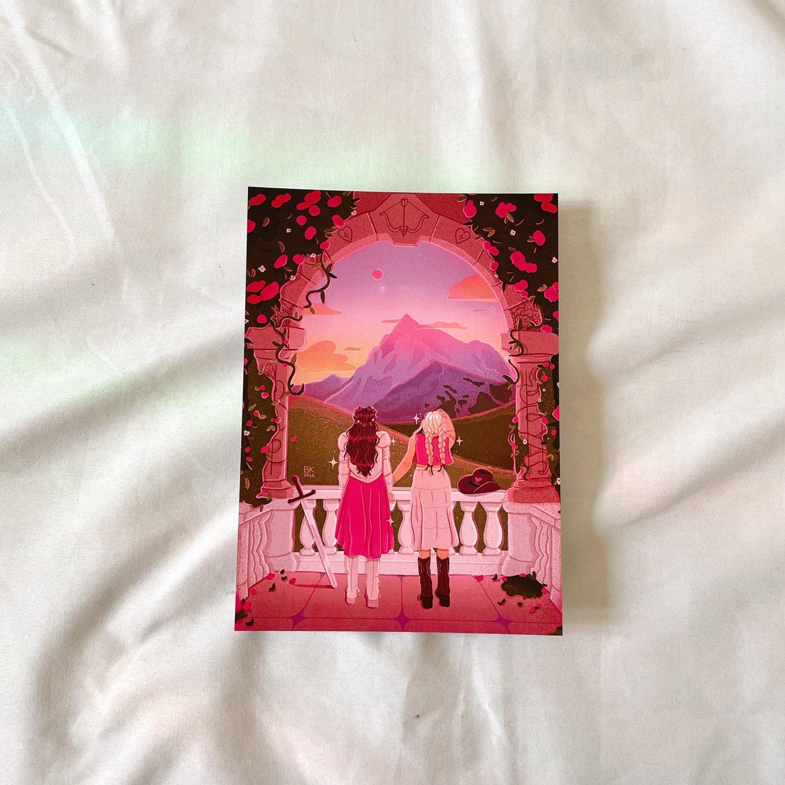 Two Worlds Meet Print
