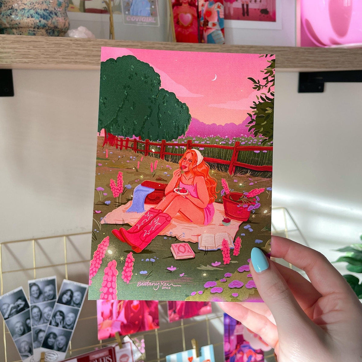 Strawberry Patch Print