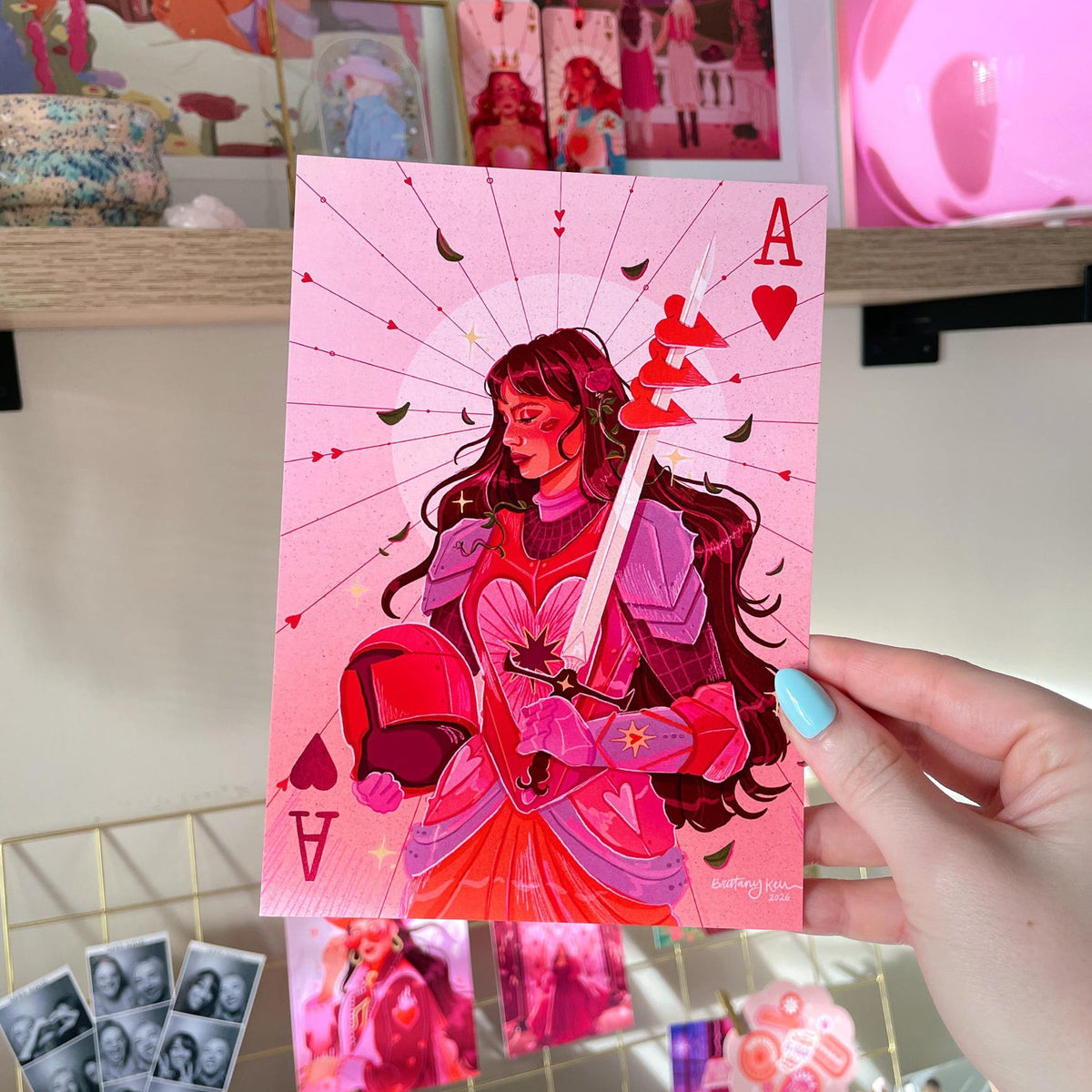 Ace of Hearts Print