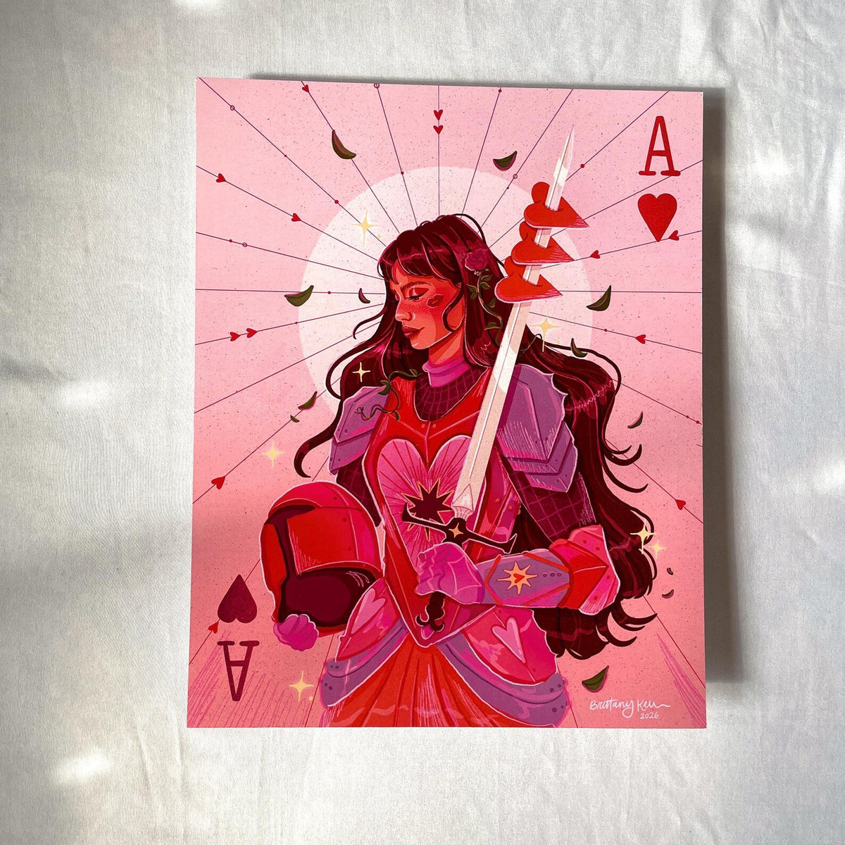 Ace of Hearts Print