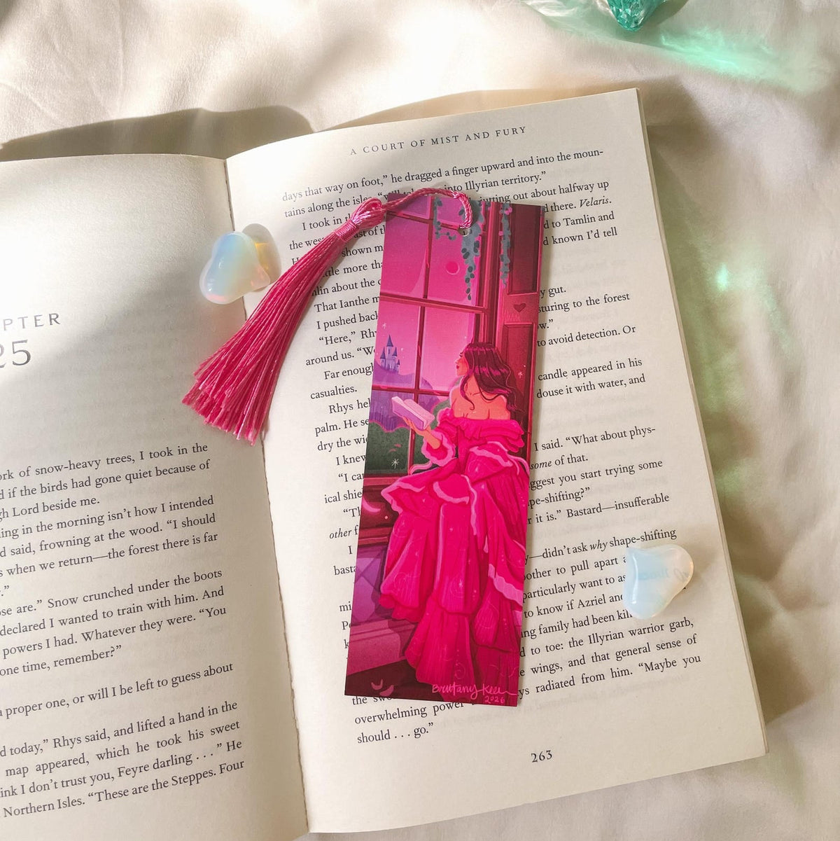 Hopeless Romantic Bookmark