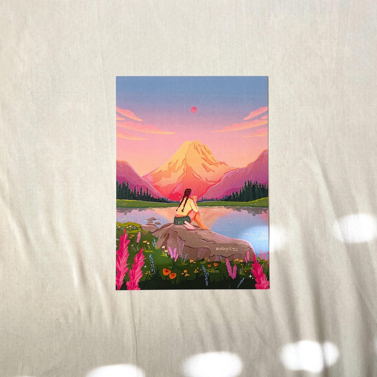 Hidden Lake Print