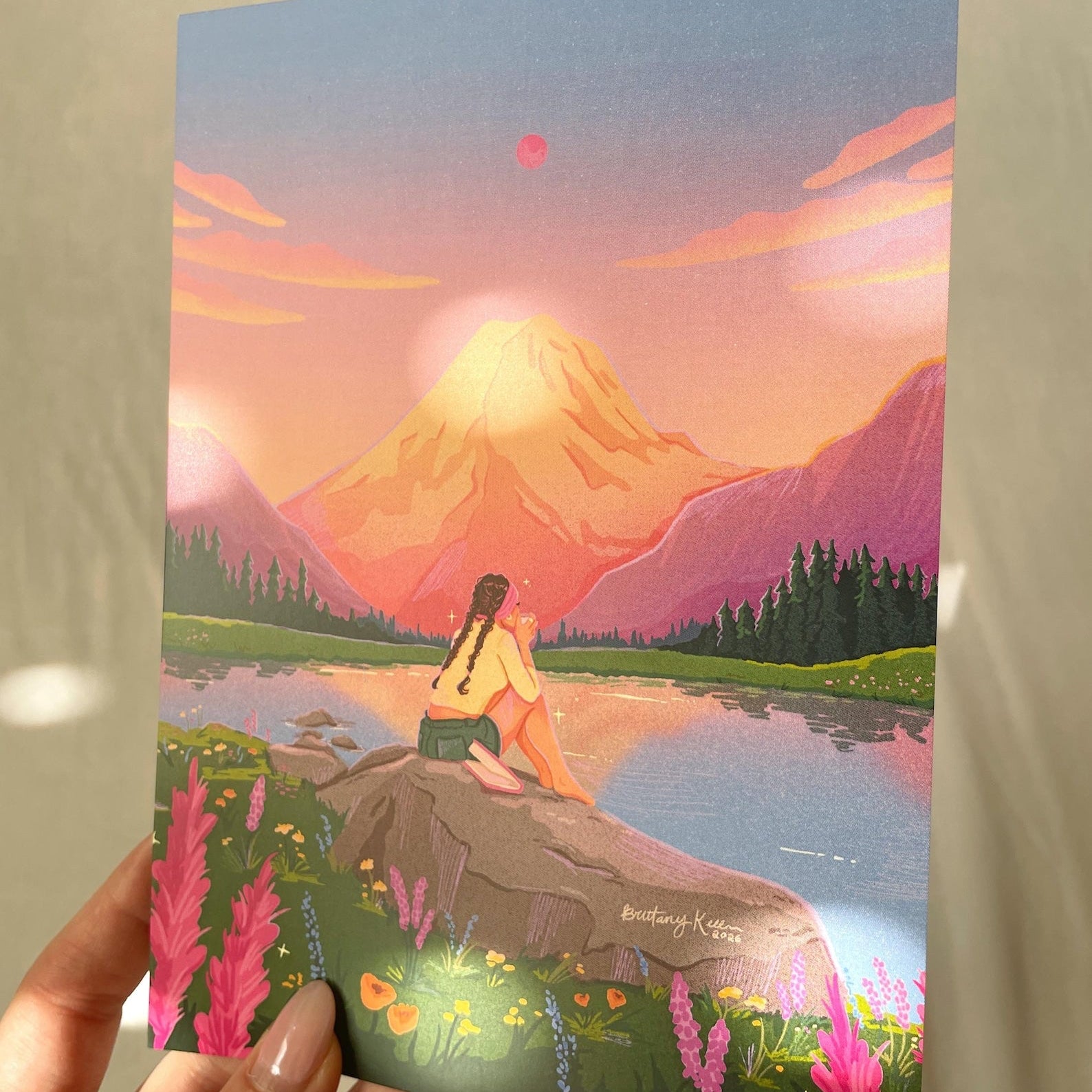 Hidden Lake Print