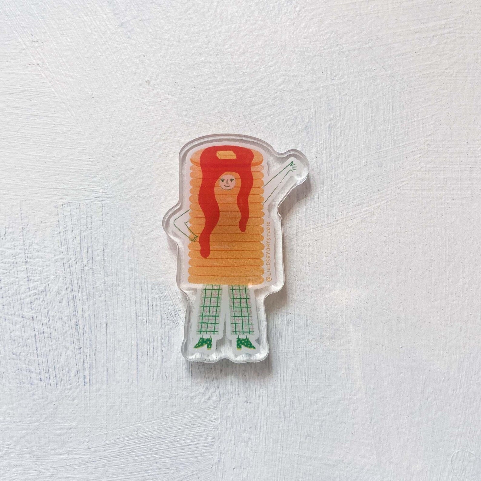 Poppy Pancakes Magnet