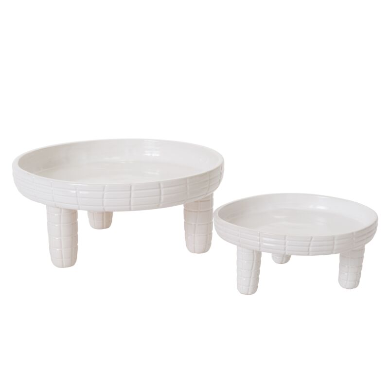 Elevate your desserts with the Miles Cake Stand! This quirky yet functional stand will showcase your creations in a fun and playful way. Its sturdy design and unique features make it the perfect addition to any kitchen or party. Time to let your desserts stand out! Sizes 8.5"x 3.75"