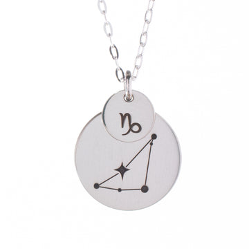 Layered Zodiac Constellation Necklace - DarkStar Jewelry