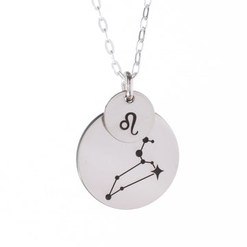 Layered Zodiac Constellation Necklace - DarkStar Jewelry