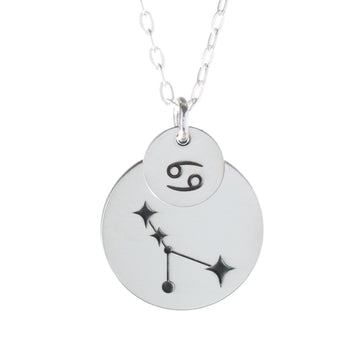 Layered Zodiac Constellation Necklace - DarkStar Jewelry