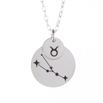 Layered Zodiac Constellation Necklace - DarkStar Jewelry