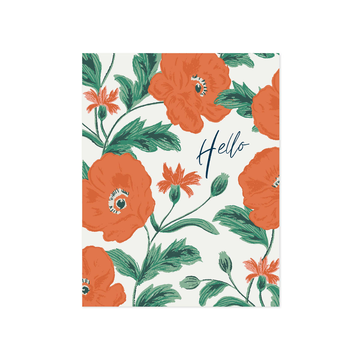 Hello Poppy Card