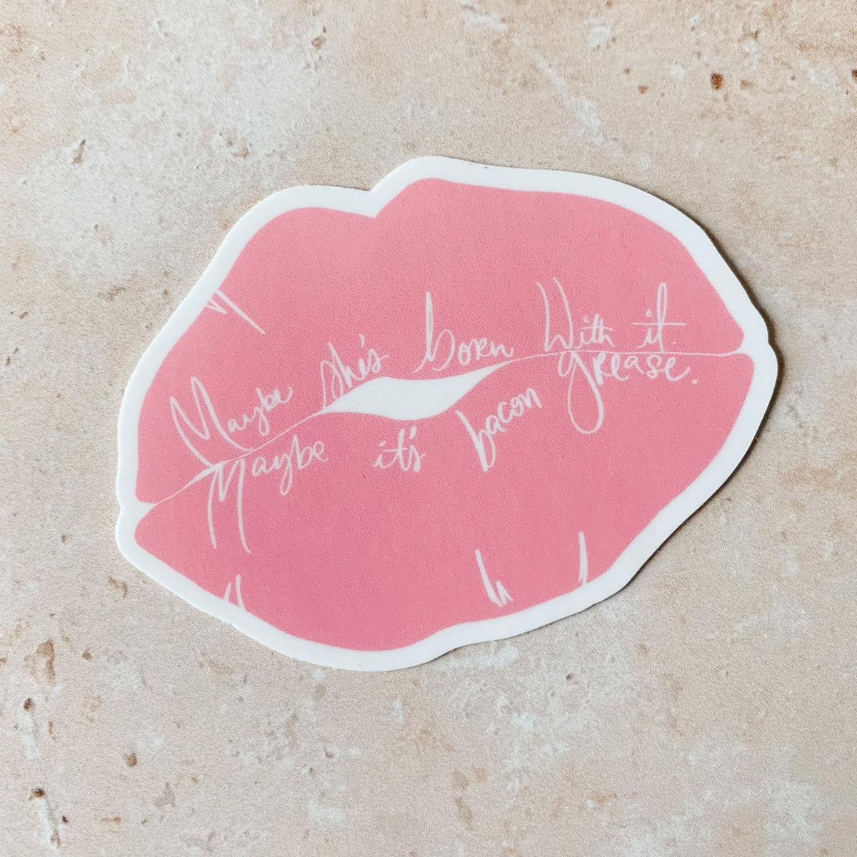 Lip Sticker - Oh, Capri Studio
