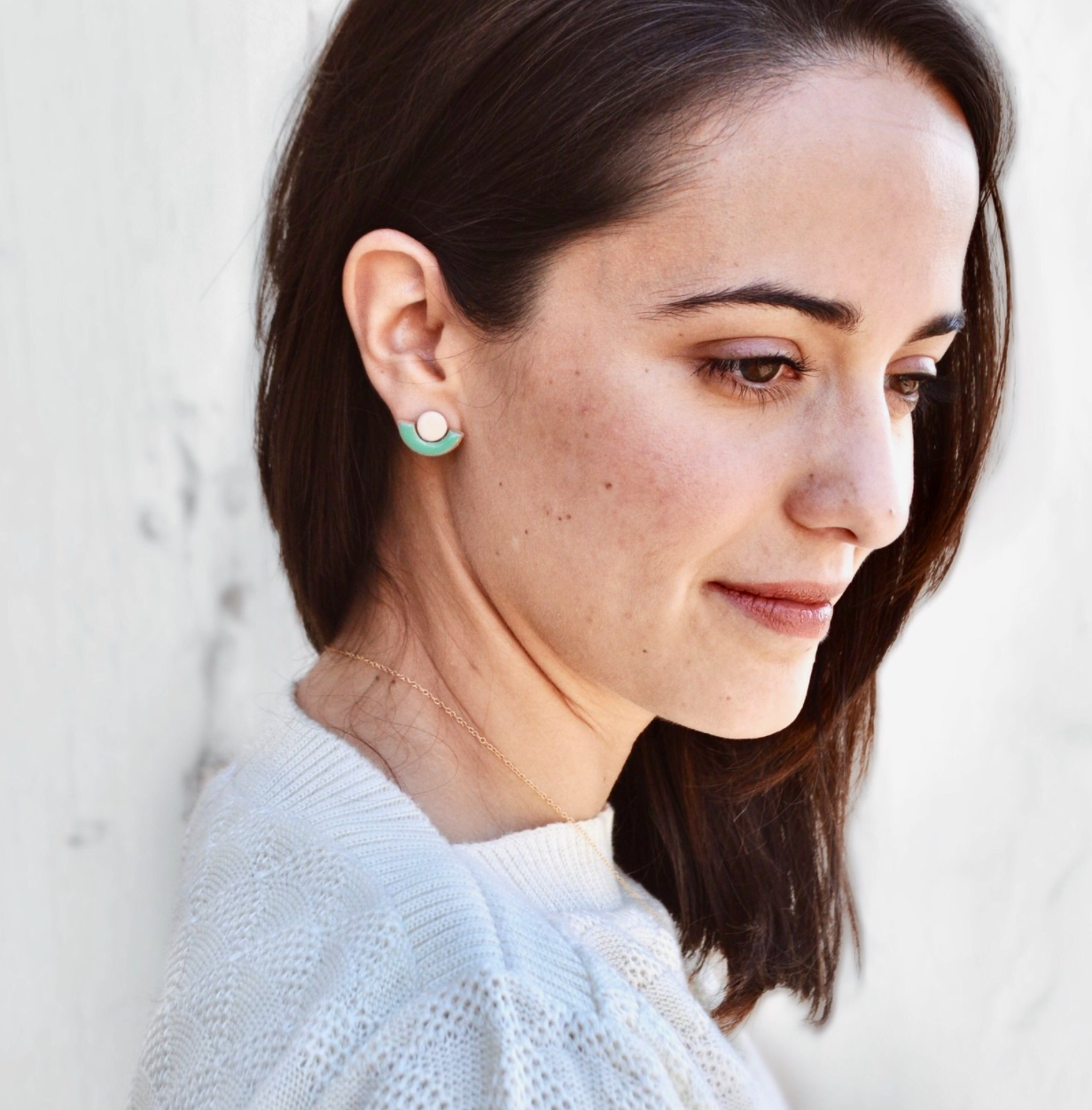 Flower Pot Earring