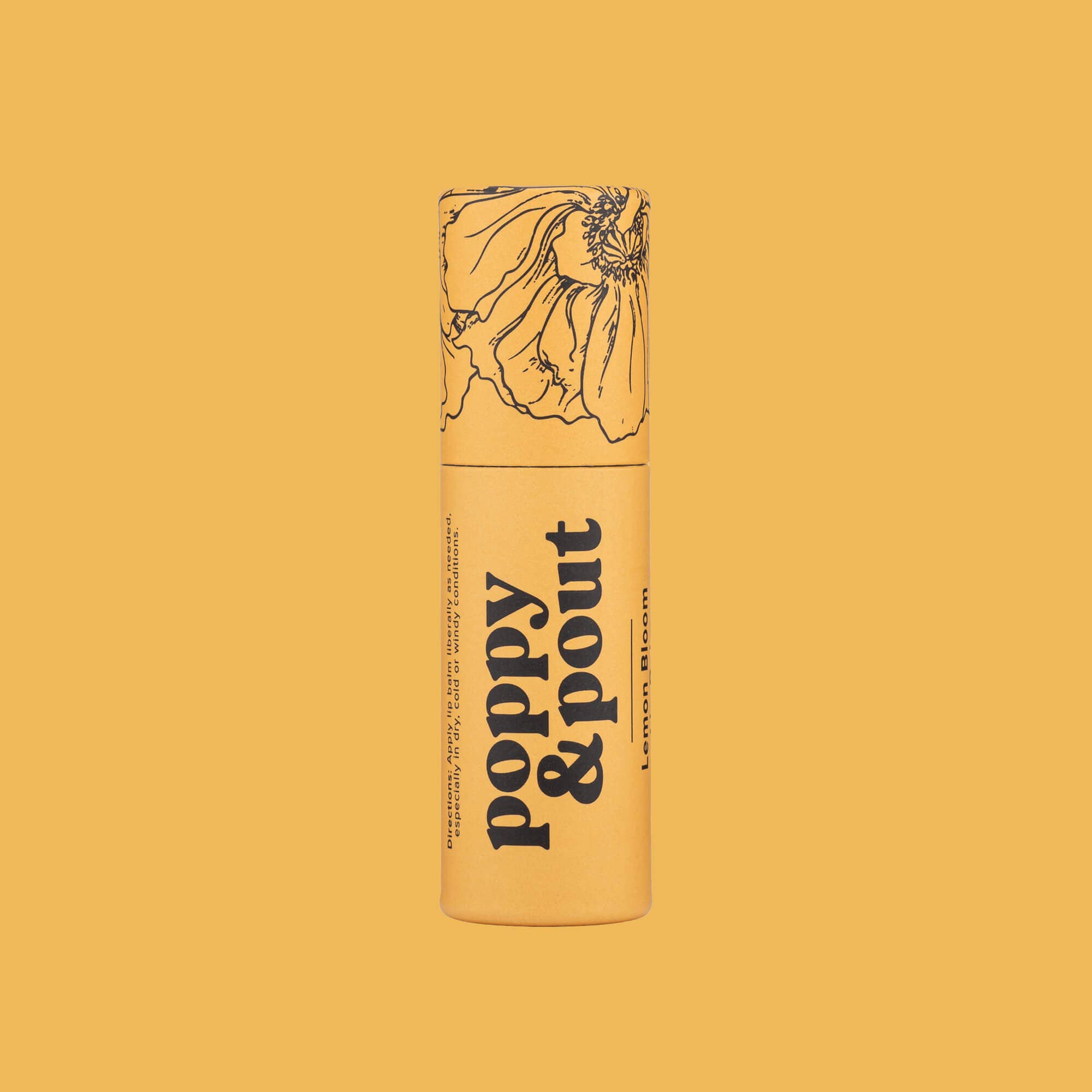 Lemon Bloom lip balm