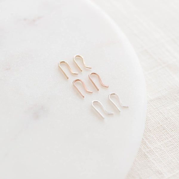 Mini Bobby Pin Earrings