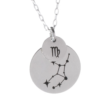 Layered Zodiac Constellation Necklace - DarkStar Jewelry