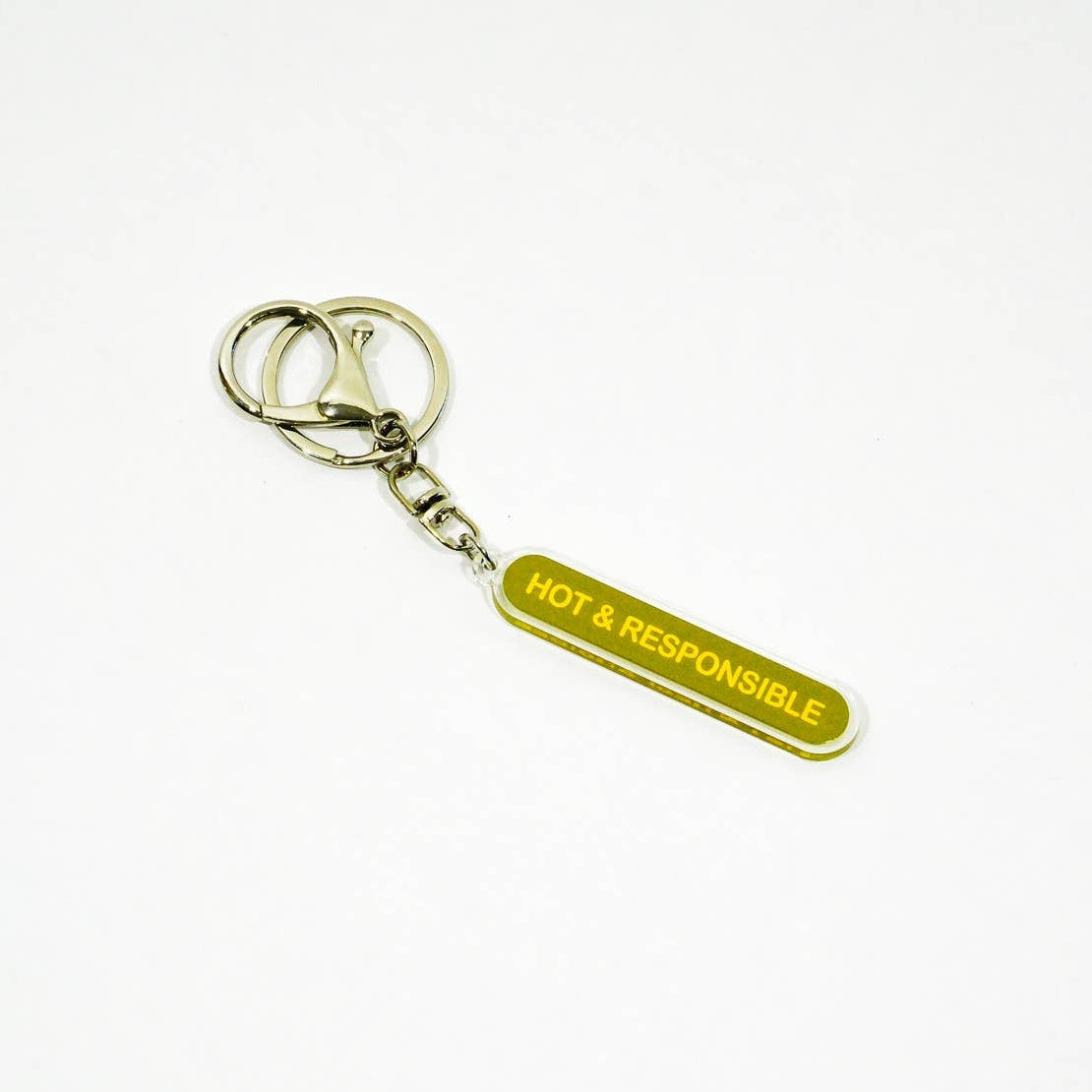 Hot & Responsible Recycled Acrylic Keychain / Bag Charm