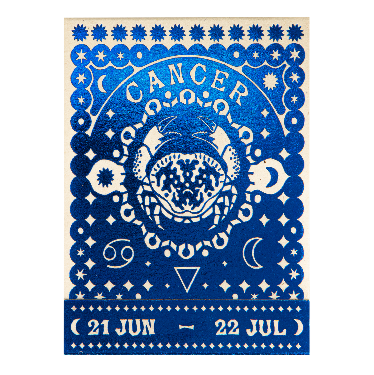 Cancer Zodiac Matchbook
