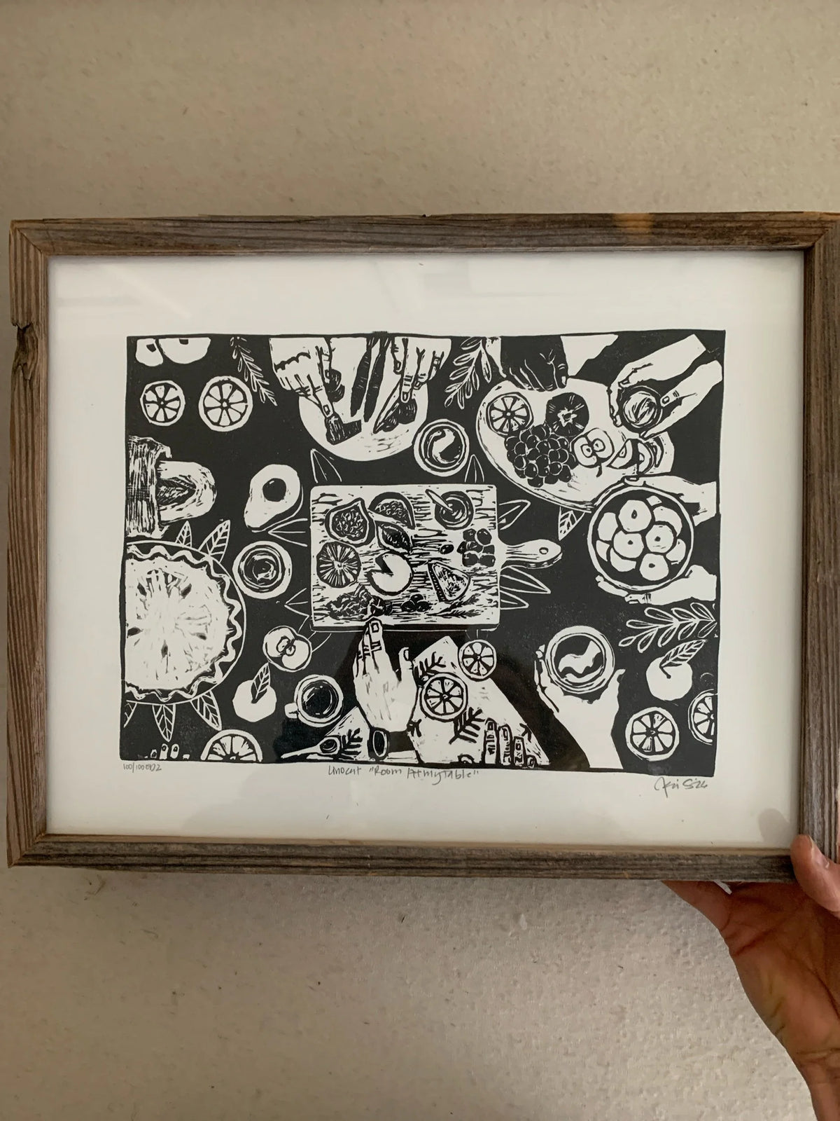 Room At My Table Print