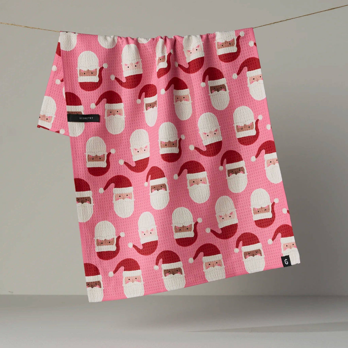 Jolly Santas Luxe Kitchen Towel