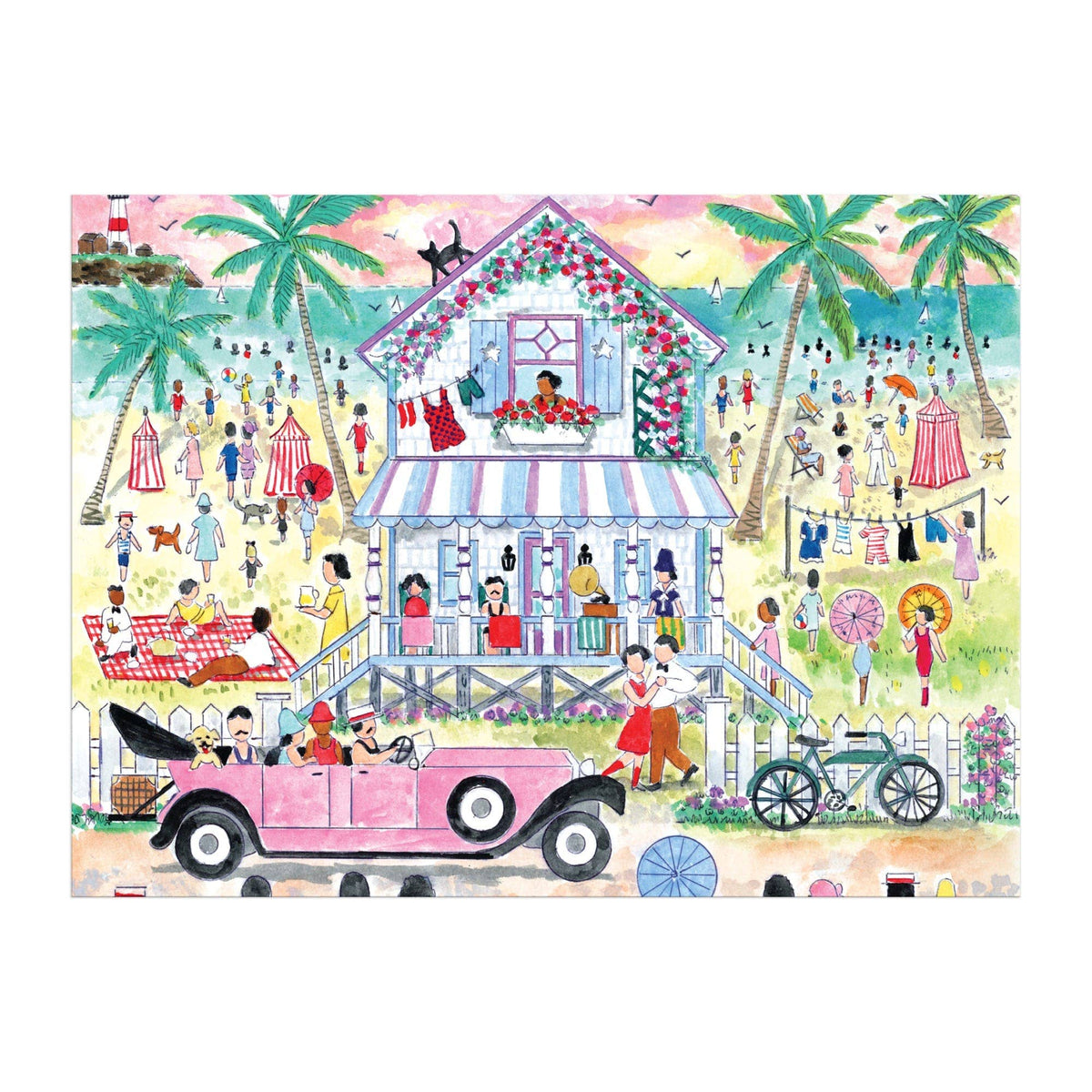 Roaring 20s Beach House Puzzle