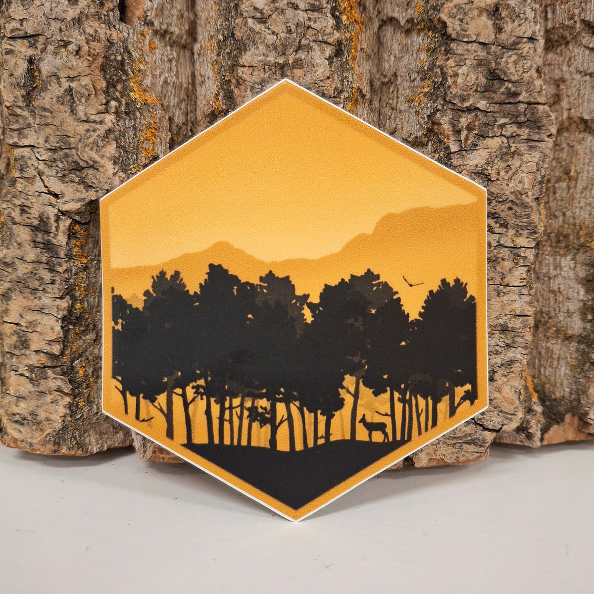 Golden Hour Aspen Sticker