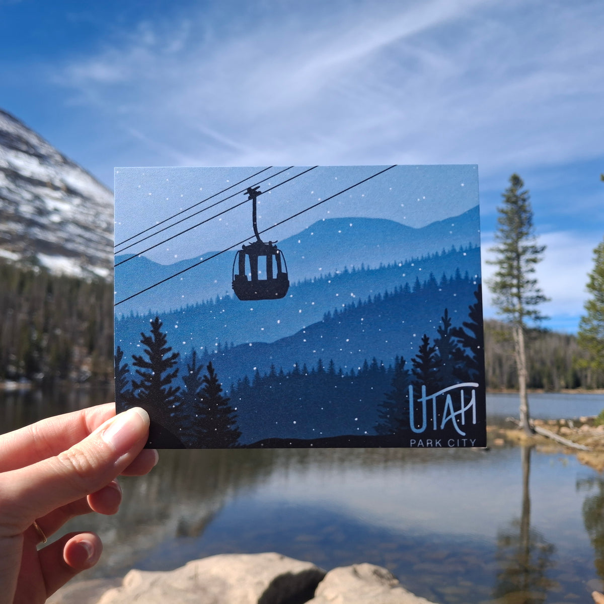 Park City Utah Postcard