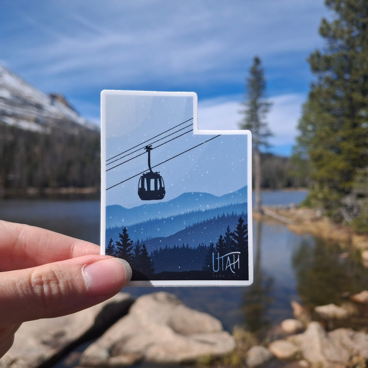 Utah Park City Sticker