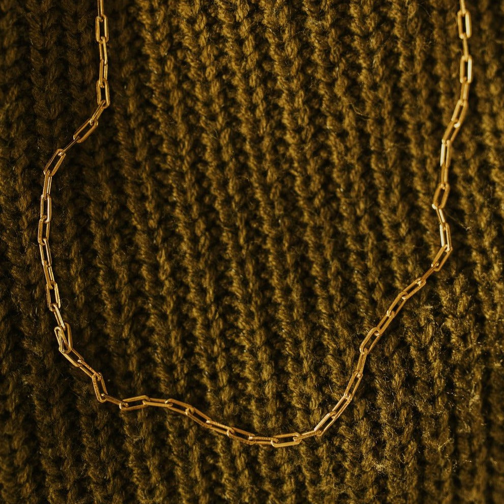 Madeline Paperclip Necklace