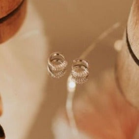 Ivy Diamond Hoops