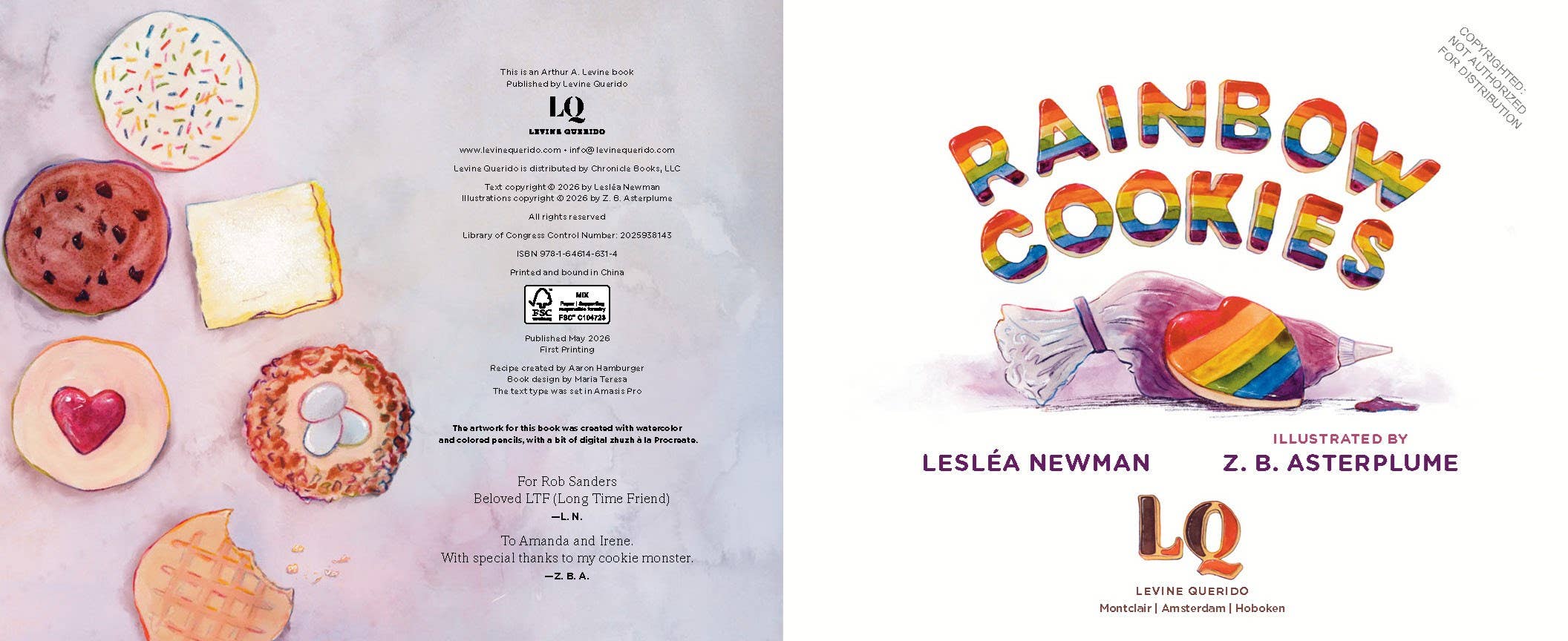 Rainbow Cookies
