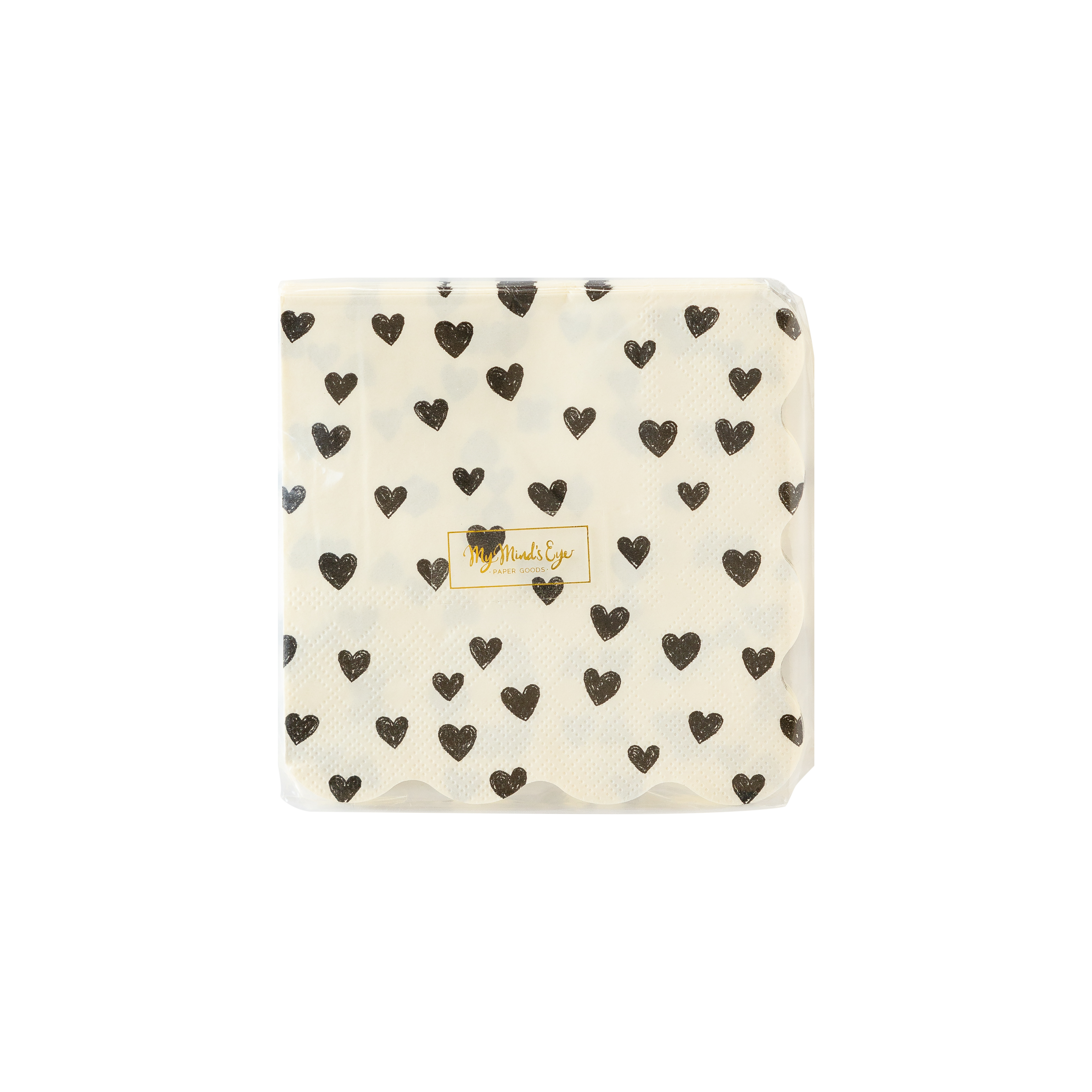 Black Hearts Cocktail Napkin